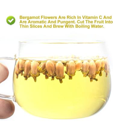 PlantGift Dried Bergamot Flower 80G/2.82oz Citrus Bergamot Tea Citrus Medica Chinese Health Tea - Buy Online on GoSupps.com