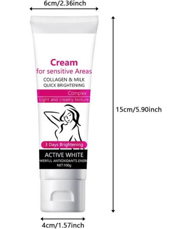 Lightening Face Cream Brightening Cream for Primary Parts Skin Lightening Cream | Reduces Dark Spots on: Face Elbows Knees Body (1) - Buy Online on GoSupps.com