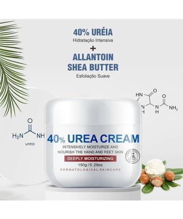  SONGVISON Urea Foot Cream 40% Urea Cream for Repairing Cracked Heels on Feet and Hands Removes Calluses from Dry and Hard Skin Deeply Moisturizes 150g - Buy Online on GoSupps.com