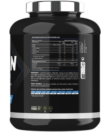 Superset Nutrition - 100% Casein Advanced (1.8 kg) - Slow Assimilation Protein - Dry Anti-Catabolic and Muscle Gain Goals - Low Sugars Enriched with Vitamin D3 - Creamy Vanilla - Buy Online on GoSupps.com