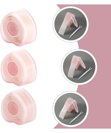 minkissy 3rolls Double Eyelid Sticker Double Eyelid Tape Tool Invisible Eyelid Stickers Eye Strip Sticker Eyeliner Tape Big Eye Tools Self- Adhesive Eye Tapes Clear Tape Reel Miss Lace Eyes - Buy Online on GoSupps.com