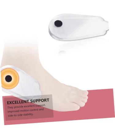 Mobestech Gel Heel Inserts - 4 Pairs Orthopedic Insoles for O/X Leg Correction | Comfortable Shoe Cushions for Men & Women - Buy Online on GoSupps.com