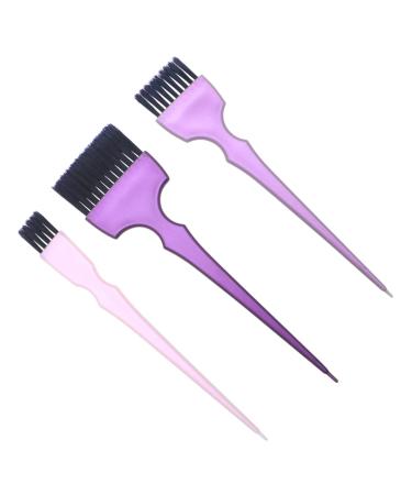 Ipetboom 1 Set Barber Tool Dye Tool Hair Tint Tools Hair Dyeing Brushes Purple Hair Dye Hair Coloring Brushes Hair Highlighting Kit Highlights Hair Color Kit Small Applicator