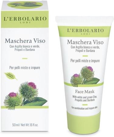 Erbolario Face Mask Burdock 50 ml - Buy Online on GoSupps.com