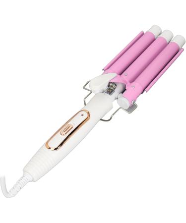 3 Barrel Hair Waver - Portable Curling Iron for Frizz Control (100-240V US Plug) | Perfect Salon Curls - Buy Online on GoSupps.com