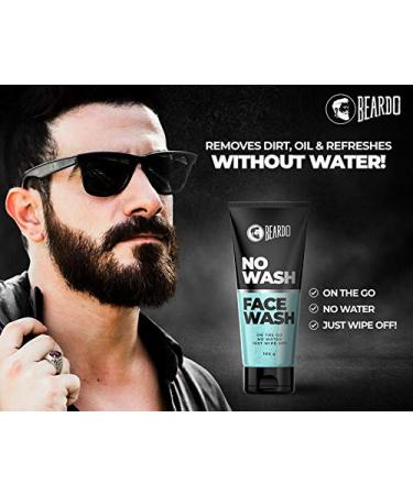 Beardo No Wash Facewash 100 gm | Made in India - Buy Online for Fresh & Clean Skin - Buy Online on GoSupps.com