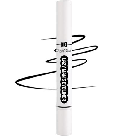 Double Ended Eyeliner Liquid Eyeliner with Stamps - Long-Lasting Eye Pencil Eye Shadow Waterproof Liquid Make Up Pencil for Natural Looking Littryee - Buy Online on GoSupps.com