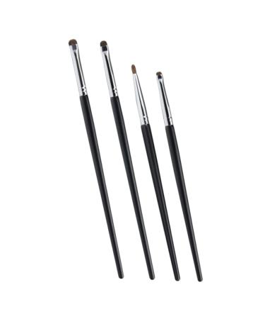 LALADEFIEE 4pcs Eye Shadow Brush Set Eyeshadow Brush Eye Liner Brush for Makeup Eye Brush for Eyeliner