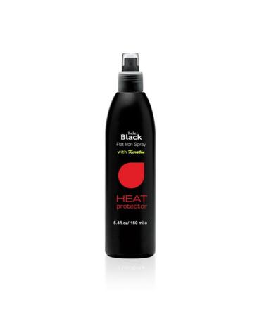 Nicka K Tyche Black Flat Iron Spray Heat Protector Hair Treatment 5.4 Fl Oz 5.4 Fl Oz (Pack of 1)
