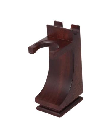 Fomiyes shaver holder clothes hangers suits for men electrical brush holder brush racks made of wood razor stand electric shapers for men bamboo shave wooden man