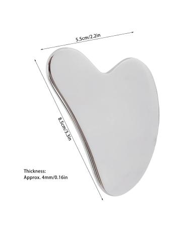Stainless Steel Gua Sha Facial Tool - Lift Tighten and Massage for Radiant Skin | Buy Internationally - Buy Online on GoSupps.com