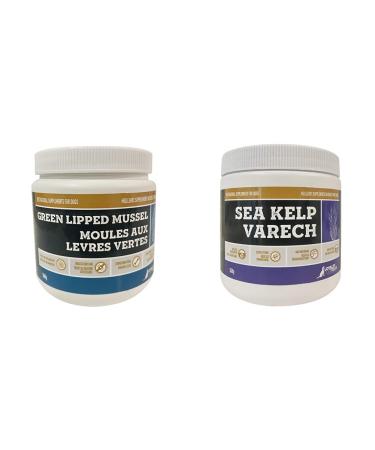 Loyalty Dog Treats Green Lipped Mussels Joint Support (160g) + Sea Kelp Digestive Supplement (350g)