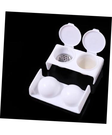 Healeved Nail Art Brush Cup Dapping Dish for Nails Dappen Dish for Nails Monomer Dish with Lid Nail Dappen Dish Soaking Bowl for Acrylic Nails Nail Bowl Tool Stainless Steel Various - Buy Online on GoSupps.com