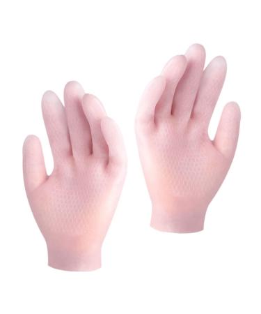 Gogogmee 1pair Moisturizing Gloves Hand Care Gloves Dry Hand Gloves Hand Care Supplies Moisturizing Repairing Gloves Hand Moisturizing Hand Covers Skin-Friendly Care Gloves 21.5x13cm