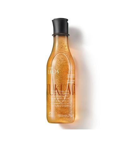 Natura Ekos Tukum Replenishing Exfoliating Shower Gel 185ml - Hydrating Body Wash - Buy Online on GoSupps.com