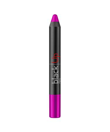 BLACK UP BLACK UP - Matte lip pencils - Long-lasting & ultra-comfortable lip contour - Matte finish (JUM17 Lip pencil)