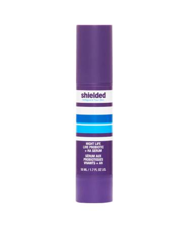 Night Life Live Probiotic + Hyaluronic Acid Hydrating Overnight Serum Treatment To Restore & Nourish Dry Skin