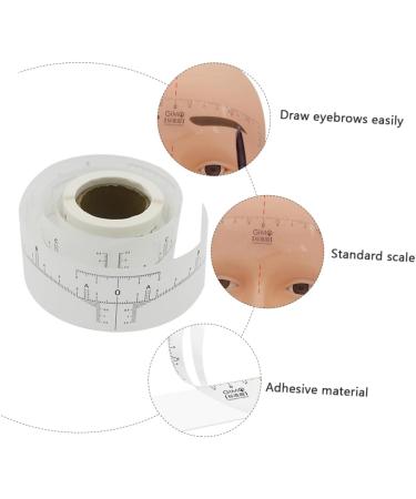 Hemoton 1 Roll Disposable Ruler Eyebrow Microblading Ruler Scale White Eyebrow Card Paper Woman - Buy Online on GoSupps.com