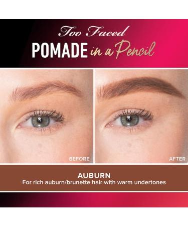 Too Faced Brow Pencil: Auburn Shaper & Filler Pomade - Buy Online on GoSupps.com
