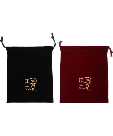 KALLORY 6 Pcs Storage Bag Makeup Travel Bag Canvas Drawstring Bag Storage Organizer Hair Dryer Travel Rack - Buy Online on GoSupps.com