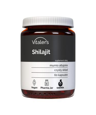 Vitaler's Shilajit 400 mg - 60 g lules Vegan 2 mois de suppl mentation Sans conservateur Composition pure