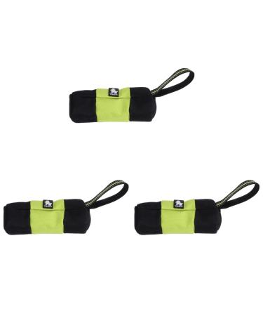 Mipcase 3pcs Pet Snack Pack Travel Snack Bag Nylon Coin Pouch Outdoor Dog Treat Bag Portable Ribbon Sx3pcs Light Greenx3pcs