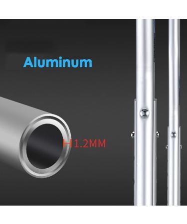 Pair of Underarm Crutches Aluminum Folding Crutches Push-Button Height Adjustment Axillary Crutches w/Carrying Bag for Adults or Youth from 135 to 195cm Independence - Buy Online on GoSupps.com