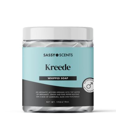 Sassy Shop Bath - Whipped Soap Kreede - Cleanse and Nourish the Skin With Uplifting Fragrance - Gentle and Suitable for all Skin Types - Vegan Friendly - 115g