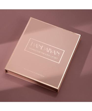 Amzfly 12-Piece Nude Matte Liquid Lipstick Set for Long-Lasting, Waterproof Women's Makeup - Buy Online on GoSupps.com