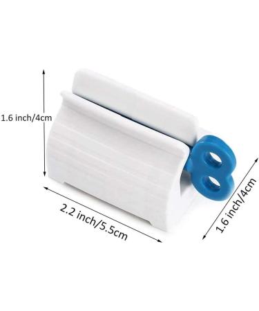 Toothpaste Squeezer 3 Pack - Roll Tube Dispenser for Bathroom Plastic Tubular Squeezer for Toothpaste & Hand Cream - Red - Buy Online on GoSupps.com