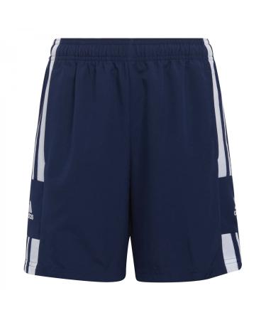 adidas Unisex Kids Shorts Squadra 21 Woven Shorts 15 Years Team Navy Blue/White