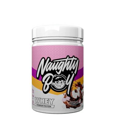 Naughty Boy Whey Advanced Protein (900g) Chocolat Caramellow - Prot ines - M lange de prot ines de lactos rum