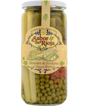  Sabor de Rioja Vegetable stew Rioja flavor 660g pack of 12 jars - Buy Online on GoSupps.com