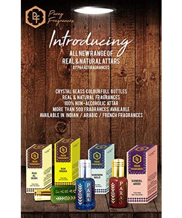 Parag Fragrances Oudh With Tobacco Attar 1 Tola (Dubai Series) Grade 1 Attar/Ittar/Perfume Oil In Most Precious Bottle/Gift For Men And Women/Perfume Gift Pack/Attar For Men/Perfume For Men - Buy Online on GoSupps.com