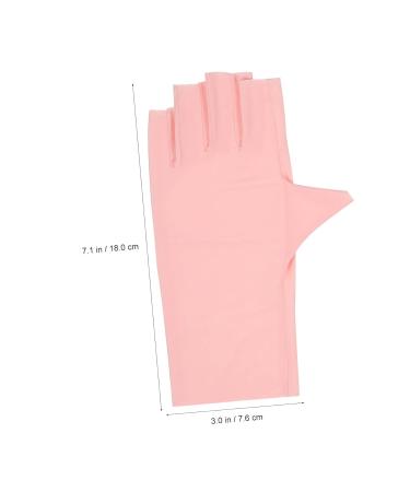 Healeved 12 Pairs Nail Gloves Gel Manicure Gloves Ladies Gloves Nail Nail Salon Gloves Manicure Gloves Protection Fingerless Gloves Protection Nail Art Uv Gloves Uv Rays Gloves - Buy Online on GoSupps.com