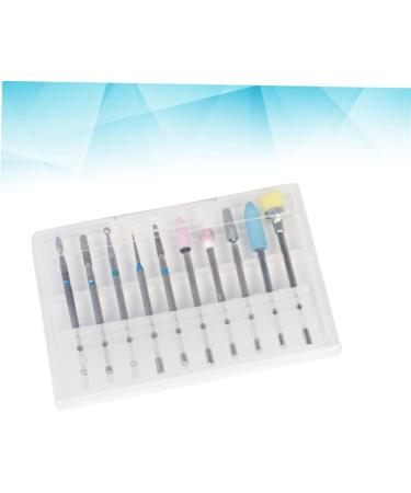 minkissy Nail Drill Bits for Acrylic Nails Ceramic Nail Drill Bit Diamond Cuticle Nail Bits Diamond Nail Drill Bit Manicure Drill Bits Nail Drill Kit Nail Grinding Head Alloy Suite medium Picture 1 - Buy Online on GoSupps.com