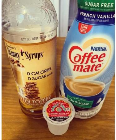 Jordan's Skinny Syrups 0 Calories | 0 Sugar | Butter Toffee Syrups 750mL - Buy Online on GoSupps.com