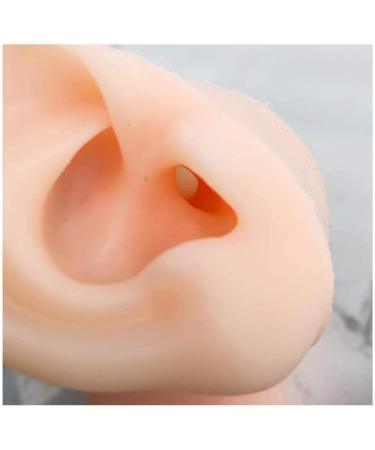 Simulation Silicone Ear Model 1 Pair Soft Silicone Artificial Ear Model Long Ear Canal Deep Ear Canal Learning Props for Ear Picking Practice - Buy Online on GoSupps.com