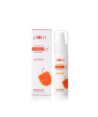 3% Vitamin C Moisturizer with Mandarin | For Glowing Skin | For Hyperpigmentation & Dull Skin | Improves Uneven Skin Tone & Elasticity | 50ml