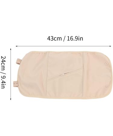 2 Pack Adjustable Castor Oil Packs - Reusable Waterproof with Zippered Compress Wrap Design - Ideal for Pain Relief & Detox - Buy Online on GoSupps.com