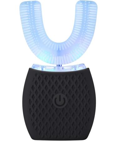 Electric Ultrasonic Toothbrush - Automatic 360 Cold Tooth Whitening Instrument for Adults - Black - Buy Online on GoSupps.com