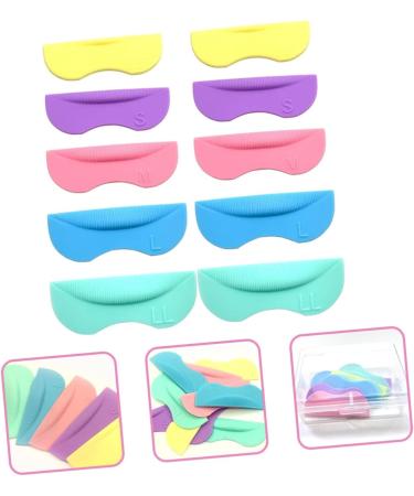 Healeved 5 Pairs Eyelash Auxiliary Patch Eyelash Lift Silicone Pads Eyelash Silicone Pads Lash Perming Rods Lift Pads for Eyelash Lash Lift Supplies Silicone Lash Lift Rods Eyelash Lift Kit - Buy Online on GoSupps.com