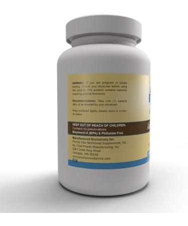 Priority One Vitamins Adrenal 250mg 180 Capsules Adrenal Support - Buy Online on GoSupps.com