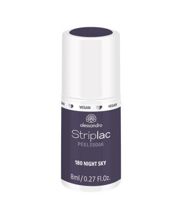 Alessandro Striplac UV nail polish Night Sky-gentle and long-lasting-easy distance thanks to peel-off technology-vegan and free of animal experiments-8 ml