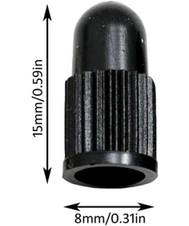 20pcs Black Plastic Tyre Presta Valve Dust Caps for Bike Bicycle - Shop Now! - Buy Online on GoSupps.com
