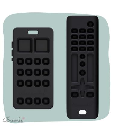 Buy Remote Control & Telephone Baby Toy Set | 100% Silicone BPA-Free | Broemba Bari - 2 Pieces for Boys & Girls - Buy Online on GoSupps.com