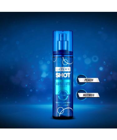 Layer'r Shot Absolute Series Game Body Spray 135ml - Buy Online on GoSupps.com