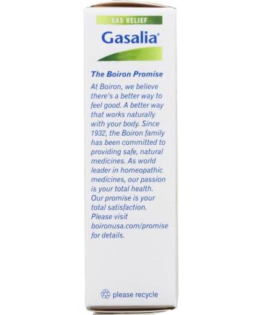 Boiron Gasalia - Natural Gas Relief Homeopathic Tablets - 60 Count for Digestive Comfort - Buy Online on GoSupps.com