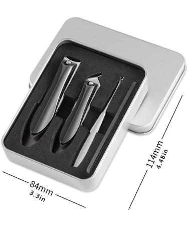 Manicure Kit Portable Nail Clippers Set 4-Piece Simple Manicure Tool for Office Bedroom Indoor Travel Nail File Tool Nail Kit Nail Clippers Kit (Color : B) - Buy Online on GoSupps.com