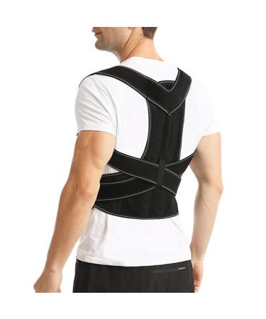 Back Adult Correction Belt Mend Womenti-Hunchback Chest Shoulder Sitting Posture Corrector /748 (Color : D Size : Medium) Medium D